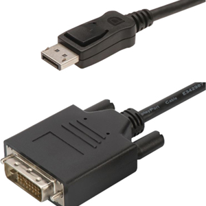 Digitus DisplayPort (M) to DVI-D (M) 2m Monitor Cable