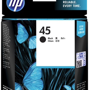 HP 45 Black Ink Cartridge