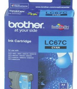 Brother LC67C Cyan Ink Cartridge