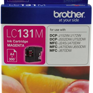 Brother LC131M Magenta Ink Cartridge