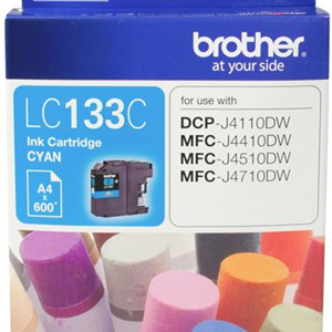 Brother LC133C Cyan Ink Cartridge