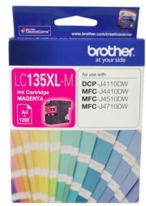 Brother LC135XLM Magenta High Yield Ink Cartridge