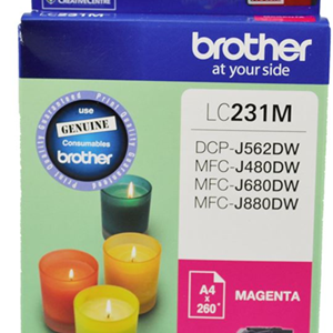 Brother LC231M Magenta Ink Cartridge