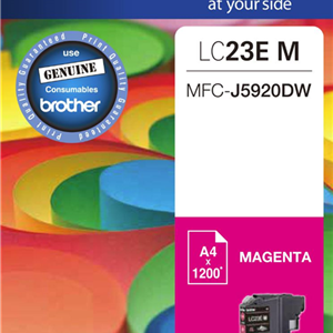Brother LC23EM Magenta Ink Cartridge
