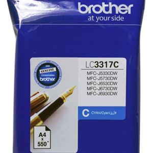 Brother LC3317C Cyan Ink Cartridge
