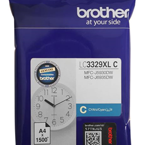 Brother LC3329XLC Cyan High Yield Ink Cartridge