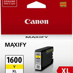 Canon PGI1600XLY Yellow High Yield Ink Cartridge