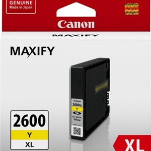 Canon PGI2600XLY Yellow High Yield Ink Cartridge
