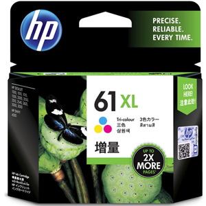 HP 61XL Tri-Colour High Yield Ink Cartridge
