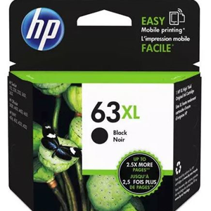 HP 63XL Black High Yield Ink Cartridge