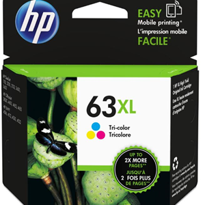 HP 63XL Tri-Colour High Yield Ink Cartridge