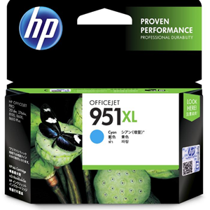HP 951XL Cyan High Yield Ink Cartridge