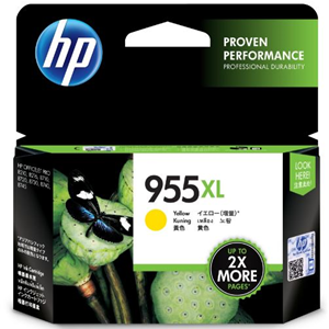 HP 955XL Yellow High Yield Ink Cartridge