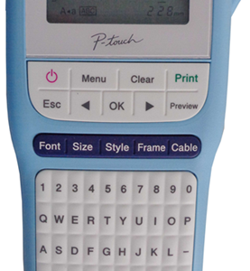 Brother PTH110LB Durable P-Touch Light Blue Label Printer $50 cashback