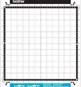 Brother CAMATLOW12 Scan N Cut Fabric - Low Tack Mat