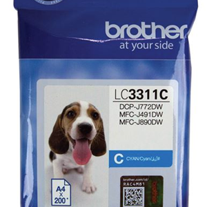 Brother LC3311C Cyan Ink Cartridge