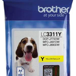 Brother LC3311Y Yellow Ink Cartridge