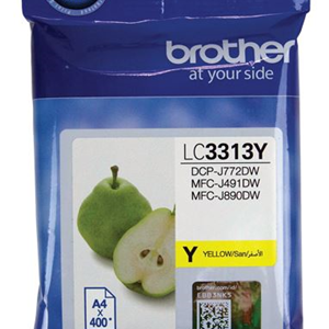 Brother LC3313y Yellow Ink Cartridge High Yield