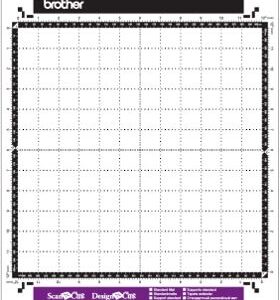 Brother CAMATSTD12 Scan N Cut Fabric - Standard Mat