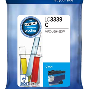 Brother LC3339XLC Cyan Ink Cartridge