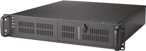 Advantech ACP-2010MB-35D 2U Rack Black Chassis M/ATX w/ 350W PSU