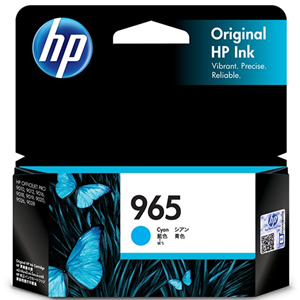 HP 965 Cyan Ink Cartridge