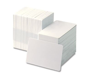 Zebra Single Side USB Card Printer Box of 500 White PVC Cards