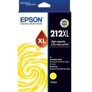 Epson 212XL Yellow High Yield Ink Cartridge