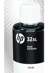 HP 32XL Black Ink Bottle 135ml