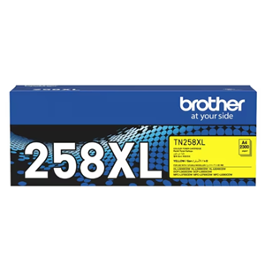 Brother TN258XLY High Yield Toner Yellow