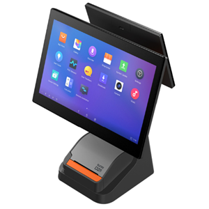 Sunmi D2s Plus Desktop POS 15.6" + 10.1" 3GB 32GB 80MM Printer Android