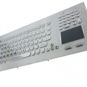 Inputel KB020 Stainless Steel Keyboard + Touchpad IP65 - USB