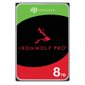 Seagate IronWolf Pro 8TB SATA 3.5" 7200RPM 256MB NAS HDD 5Y warranty